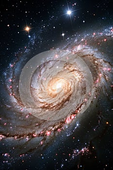 Center of galaxy photo