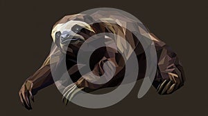 AI Generated Sloth Art