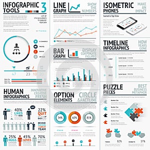 Stunning infographic elements vector set for your photo