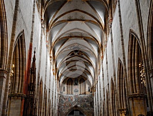 Stunning interior of the tallest cathedral in Germany