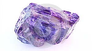 Stunning iolite gemstone showcasing pleochroism for mineral enthusiasts photo