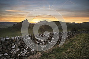 Stunning landscape of Chrome Hill and Parkhouse Hill