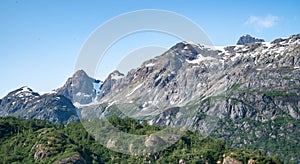 Stunning landscape of the Last Frontier, Alaska Glacier Bay National Park