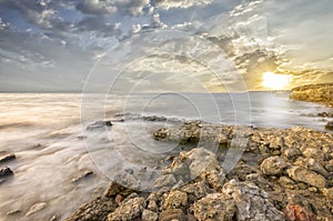 Stunning landscape with panoramic view