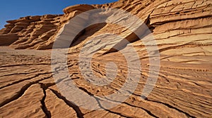 Eroded Sandstone Landscape