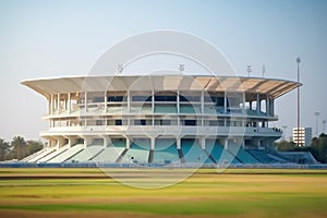 A stunning large cricket stadium outdoor view