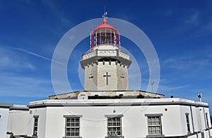 Stunning Lighthouse with Blue Skies in Nordeste on Sao Miguel