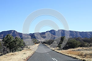 The stunning MacDonnell Ranges