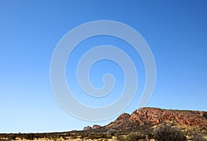 The stunning MacDonnell Ranges,