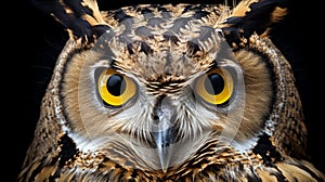 Stunning Macro Owl Photography: A Captivating National Geographic Style Image