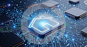 Smart home technology integrated on a chip