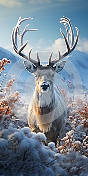 Stunning Meadow Photography: Capturing The Beauty Of Reindeer In Frozen Landscapes
