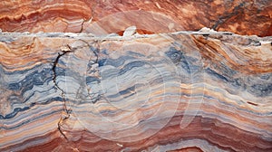 Stunning Natural Stone Texture Mirroring Sedimentary Rock Layers