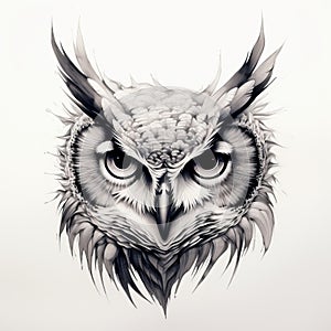 Stunning Owl Tattoo Designs In The Style Of Guillem H Pongiluppi
