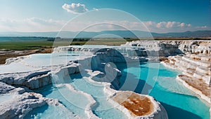 Stunning Pamukkale scenic Türkiye