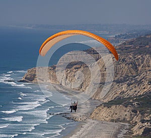 STUNNING paragliding shot!