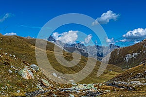 In the Bellino valley, between Rocca Senghi and Monte Maniglia upper Varaita Valley, province of Cuneo photo