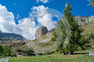 In the Bellino valley, between Rocca Senghi and Monte Maniglia upper Varaita Valley, province of Cuneo photo