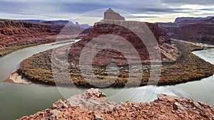 Gooseneck Overlook on the Colorado River in Moab Utah