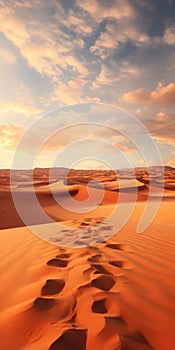 Stunning Photorealistic Rendering Of Morocco\'s Desert At Sunset