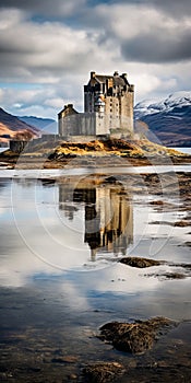 Stunning Plateau Photo Of Eilean Donan Castle In Scotland