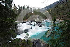 Stunning Rearguard Falls in British Columbia in Canada