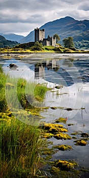 Stunning Reflection: Eilean Donan Castle In Scotland