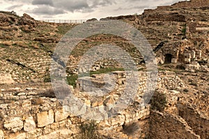 Stunning Roman Ruins in Calatayud, Spain - Picturesque Theater View at Bilbilis photo