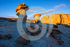 Stunning sandstone formation at Studhorse Point in Arizona, USA