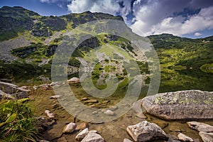 Stunning scenery of Slovak Tatra Mountains