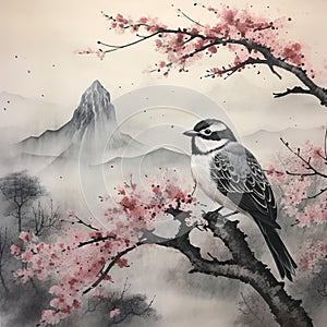 Stunning Sumi-e Painting