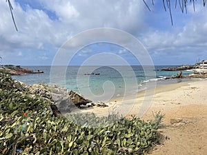 Caotinha Cliff Beach Benguela Angola photo