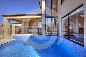 Stunning Two Storey Home with feature pool photo