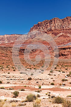 Stunning Vermillion cliffs in Arizona