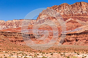 Stunning Vermillion cliffs in Arizona