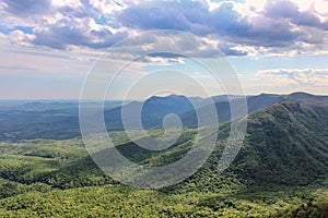 Stunning view from Caesars head lookout in South Carolina