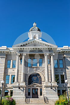 Facade of Missoula Courthouse photo