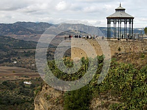 The Mirador de Ronda la Sevillana, in Ronda, Malaga province, Andalusia, Spain photo