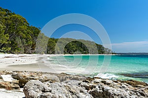 Stunning view of Murrays Beach, located within Booderee National Park in Jervis Bay Territory