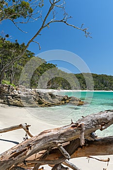 Stunning view of Murrays Beach, located within Booderee National Park in Jervis Bay Territory