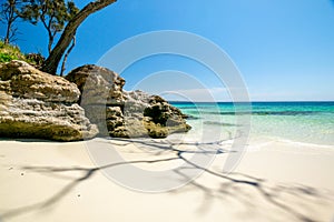 Stunning view of Murrays Beach, located within Booderee National Park in Jervis Bay Territory