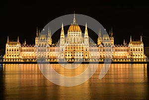 A stunning view of the Parliament in Budapest