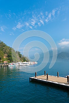 Stunning view at Sun Moon Lake