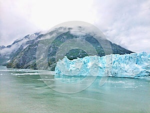 Stunning views of Glacier Bay, Alaska, USA.