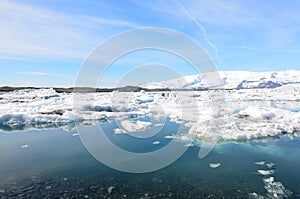 Stunning Views of Icefloes in Jokulsarlon Lagoon