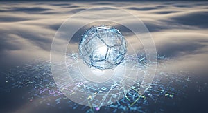 Digital core structure illuminates the cyber network