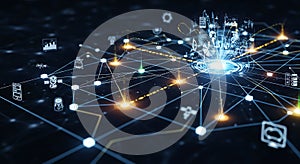 Digital connectivity power source visualization