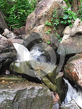 Stunning waterfall nature beauty, India