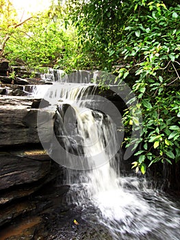 Stunning waterfall nature beauty, India