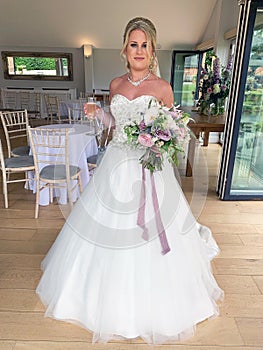 Stunning wedding bride